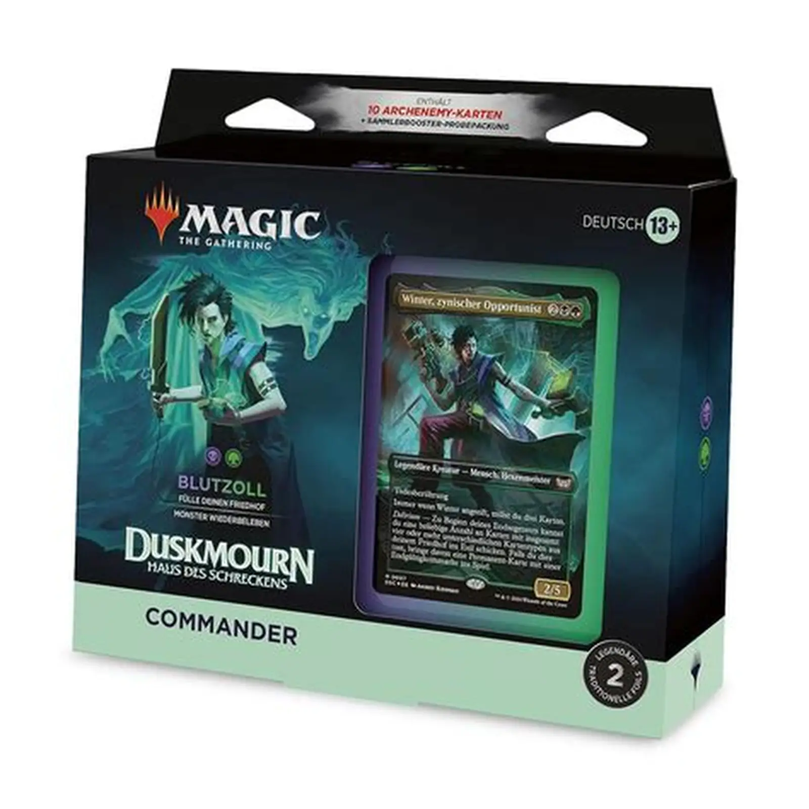 MTG: Duskmourn House of Horror Commander Deck – Death Toll.