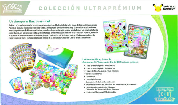 02 PREVENTA: POKEMON TCG 30TH CELEBRATION - ULTRA PREMIUM COLLECTION ENGLISH