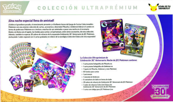 04 PREVENTA: POKEMON TCG 30TH CELEBRATION - ULTRA PREMIUM COLLECTION ENGLISH