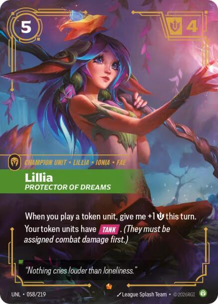 SKIRMISH RIFTBOUND - LILLIA CHAMPION