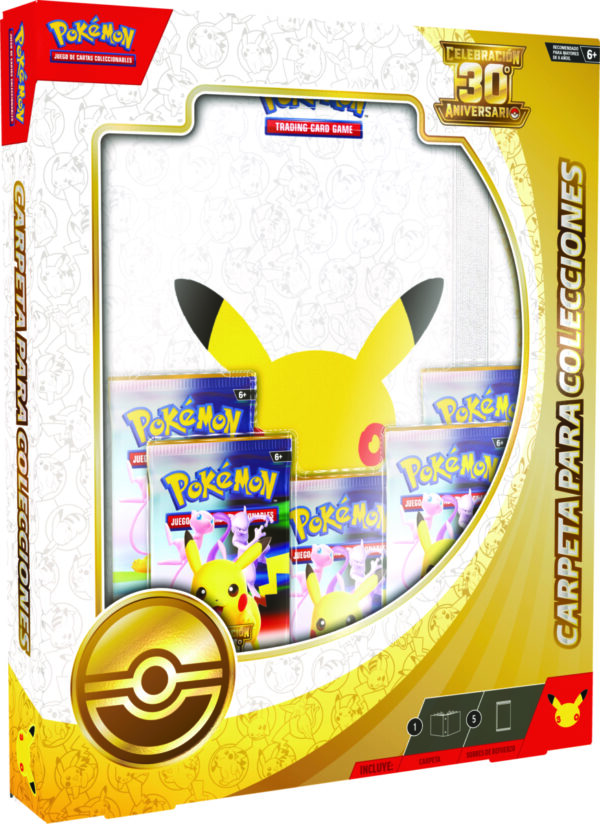 BINDER PREVENTA: POKEMON TCG 30TH CELEBRATION - BINDER COLLECTION ENGLISH