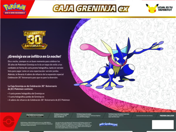 PREVENTA: POKEMON TCG 30TH CELEBRATION - EX BOX ENGLISH