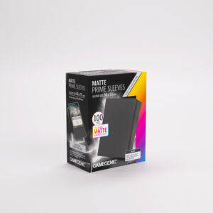Fundas Protectoras Gamegenic Prime Matte Black– Standard Size