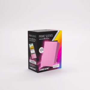 GG PRIME SLEEVES PINK 66X91 Fundas Protectoras Gamegenic Prime Pink – Standard Size