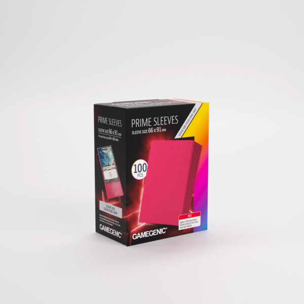 Fundas Protectoras Gamegenic Prime Red – Standard Size