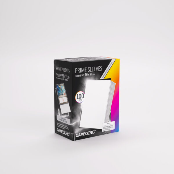 Fundas Protectoras Gamegenic Prime White – Standard Size