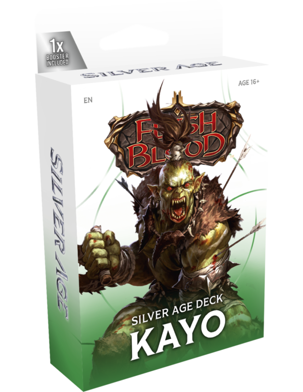 Kayo Flesh and Blood TCG: Silver Age Chapter 1 - Ready-to-play Deck - Kayo