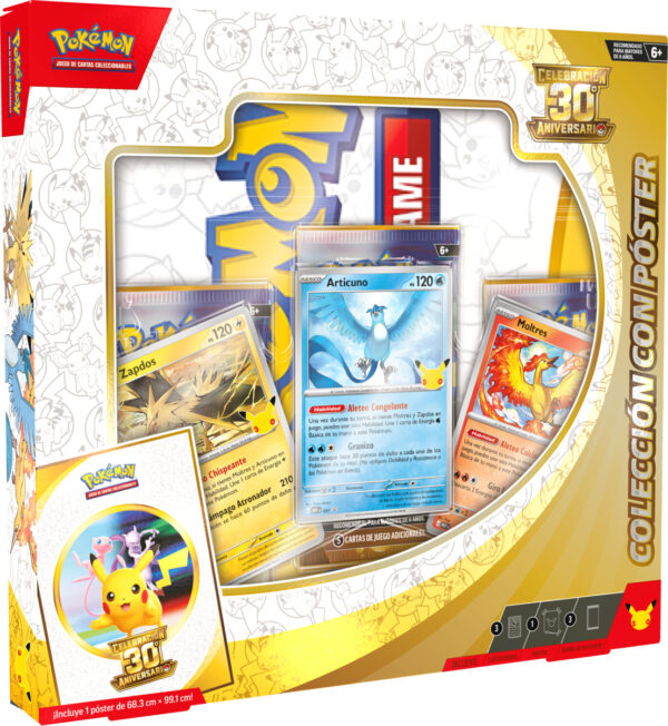 POSTER COLLECTION PREVENTA: POKEMON TCG 30TH CELEBRATION - POSTER COLLECTION ENGLISH
