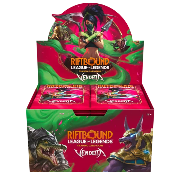 PREVENTA: Riftbound League of Legends TCG: Set 4 Vendetta - Booster Display