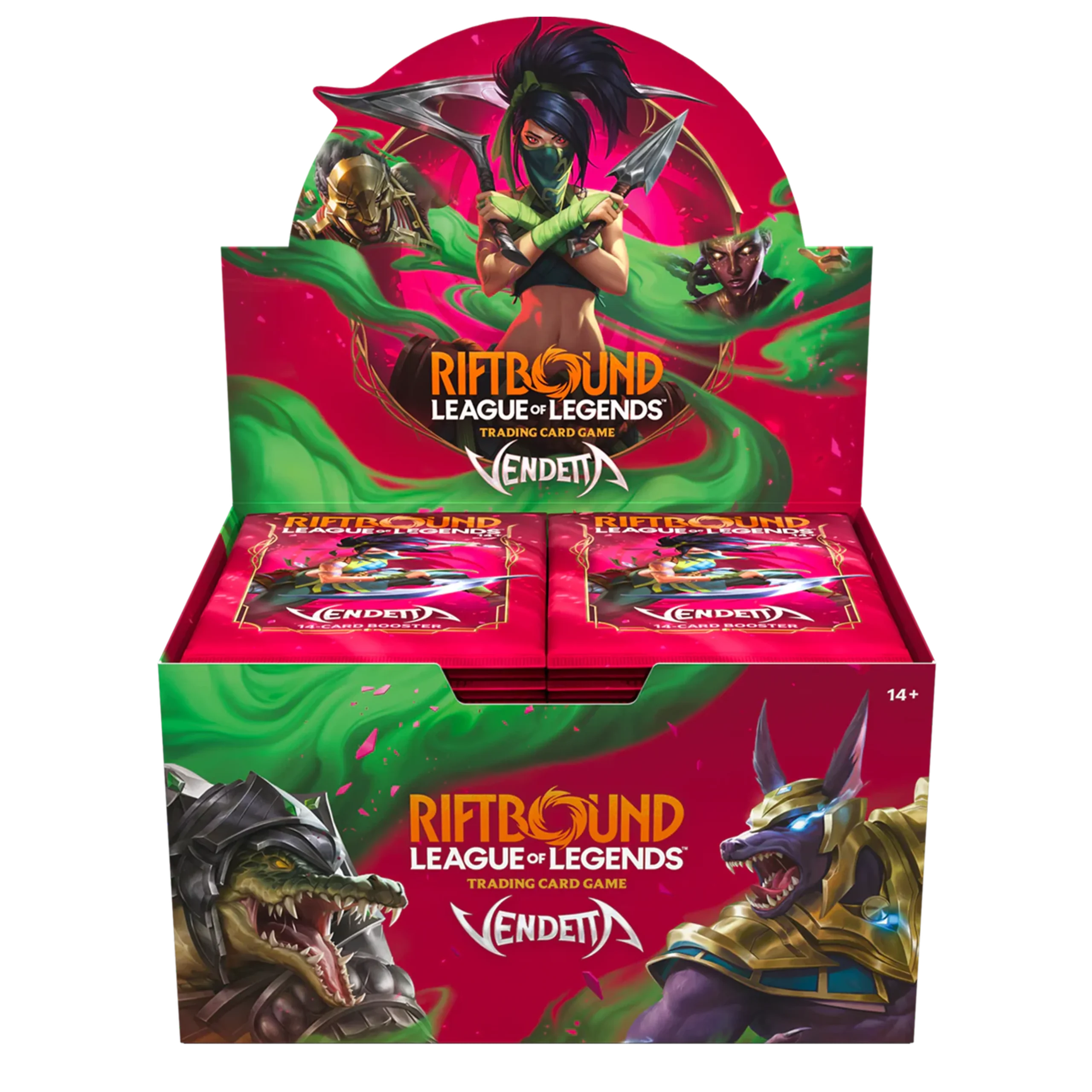 Riftbound League of Legends TCG - Set 4 Vendetta – Booster Display