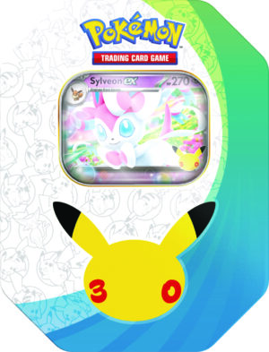 PREVENTA: POKEMON TCG 30TH CELEBRATION - EX TIN ENGLISH