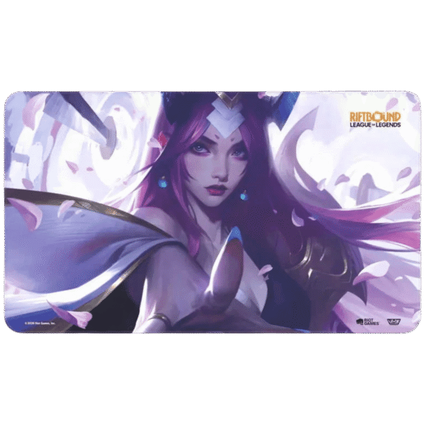 gamenerdzimage9999-4980-277120758 PLAYMAT: RIFTBOUND- SPIRITFORGED- 'SPIRIT BLOSSOM IRELIA' ART