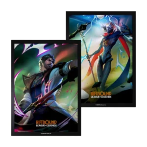 protector-de-cartas-riftbound-vendetta-jayce-vs-viktor-100ct-piedrabruja Riftbound Acc: Sleeves - Jayce vs Viktor